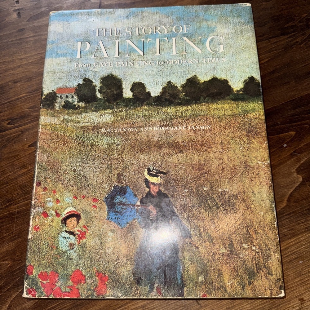 The Story of Painting Janson Hardcover book Coffee Table